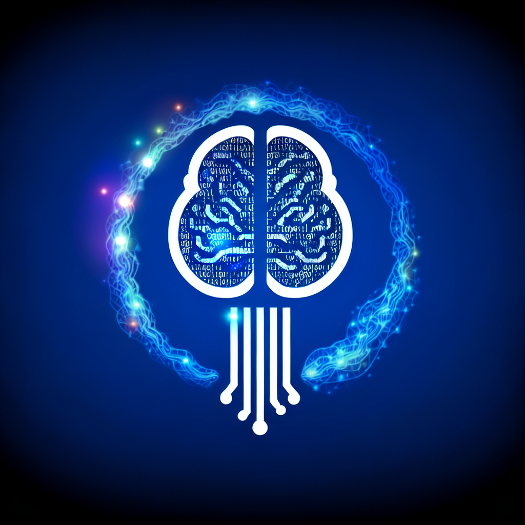 Icon representing AI agent creation