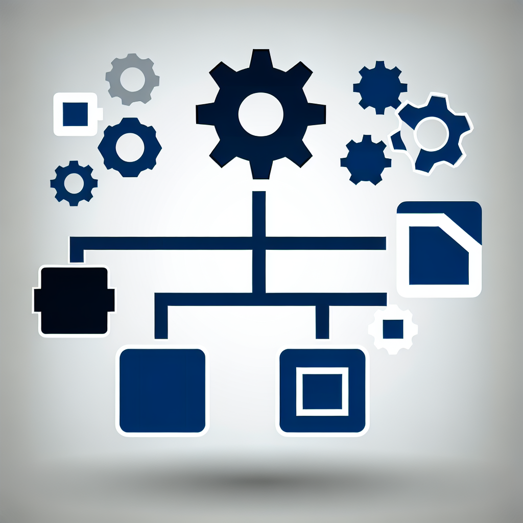 Icon representing workflow setup